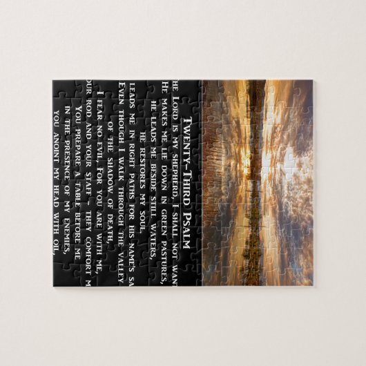 23e Psalm Prayer Legpuzzel (Horizontaal)