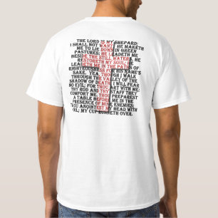 23e psalm-script t-shirt