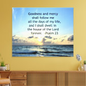23E PSALM SUNRISE FOTOONTWERP CANVAS AFDRUK (Insitu (Woonkamer))