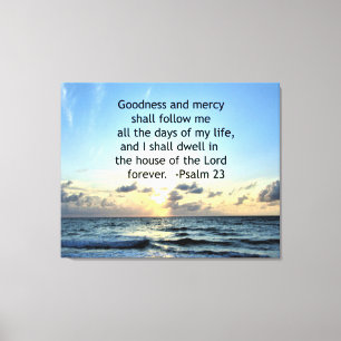 23E PSALM SUNRISE FOTOONTWERP CANVAS AFDRUK