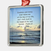 23E PSALM SUNRISE FOTOONTWERP METALEN ORNAMENT (Links)
