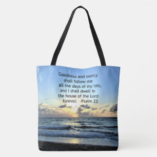 23E PSALM SUNRISE FOTOONTWERP TOTE BAG