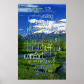 23e Psalm Valley Uitzicht Poster (Voorkant)