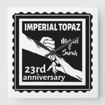 23e trouwdag Imperial Topaz