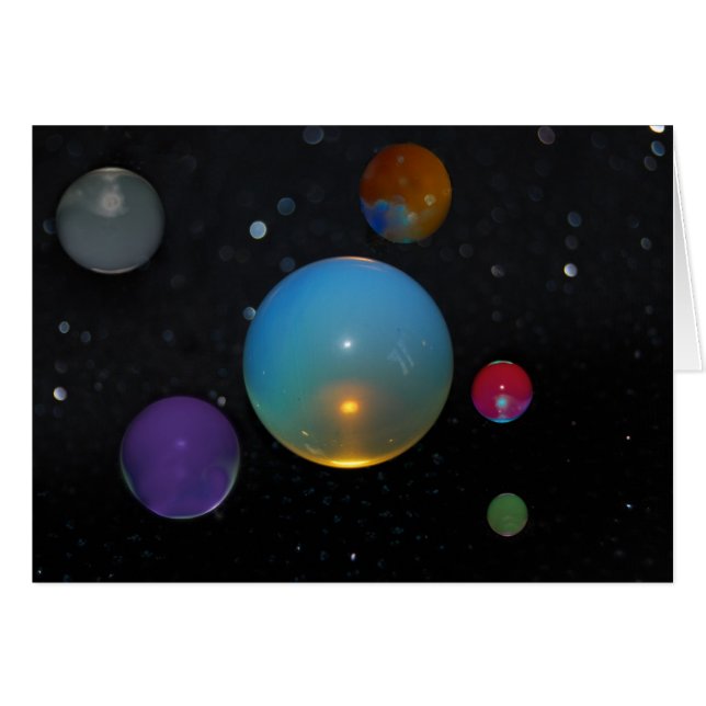 23e universum in wenskaart ruimte (Voorkant Horizontaal)