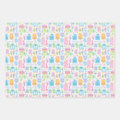 23e verjaardag Cadeaus van de pastroze roze rok Inpakpapier Vel (Voorkant)