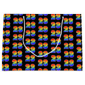 23e verjaardag: Fun Rainbow Event Nummer 23 Patroo Groot Cadeauzakje (Voorkant)