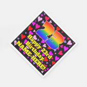 23e verjaardag: Heatten, regenboognr. 23 Servet (Hoek)