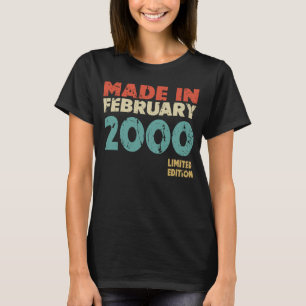 23e verjaardag Jongen meisje 23 jaar 2000 T-shirt