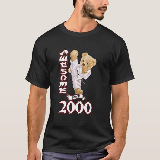 23e Verjaardag Mannen Vrouwen 2000 Geweldige Karat T-shirt (Voorkant)