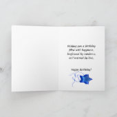 23e verjaardag met discobal en regenboog van sterr kaart (Binnen)