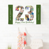 23e verjaardag partijnummer 23 foto-inklage banner (Insitu)