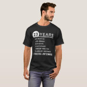 23e verjaardag Shirt 23 jaar oud Jubileum cadeaus (Voorkant volledig)