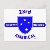 23RD INFANTRY DIVISION "AMERICAL" PRODUCTS BRIEFKAART (Voorkant)
