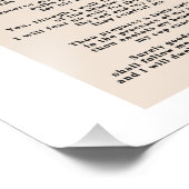 23rd Psalm Foto Afdruk (Hoek)