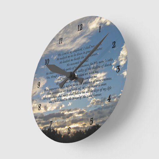 23rd Psalm Ronde Klok (Hoek)