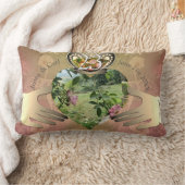 23rd Wedding Jubileum Foto Claddagh Floral Lum Kussen (Deken)