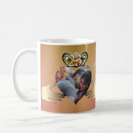 23rd Wedding Jubileum Foto Claddaugh Topaz Koffiemok