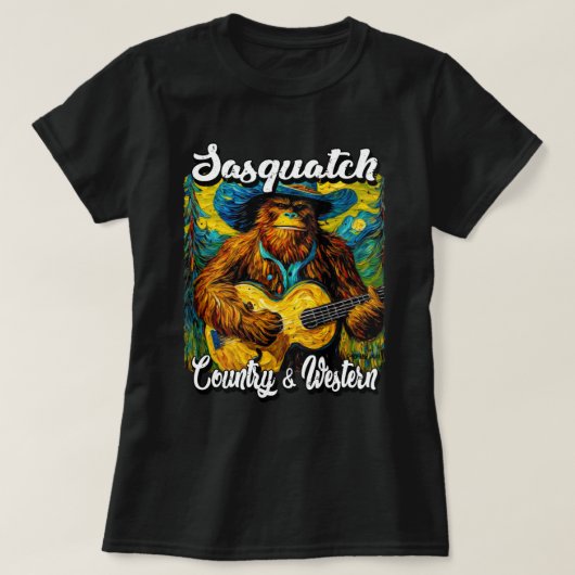 24052_Sasquatch, Land & Western, T-shirt (Design voorkant)