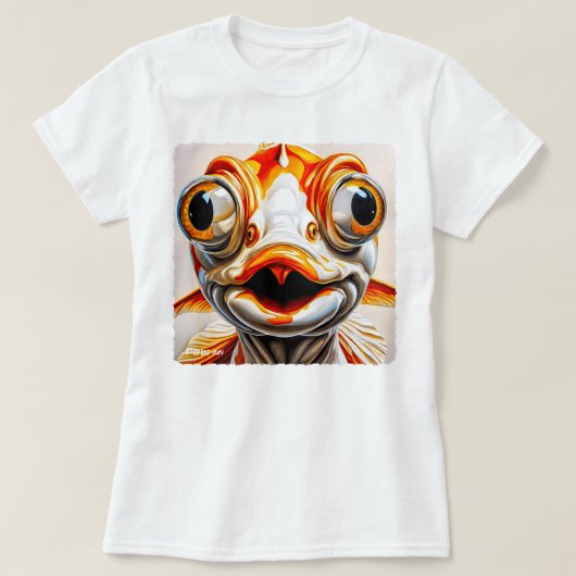 24059_Happy Goldfish T-shirt (Design voorkant)