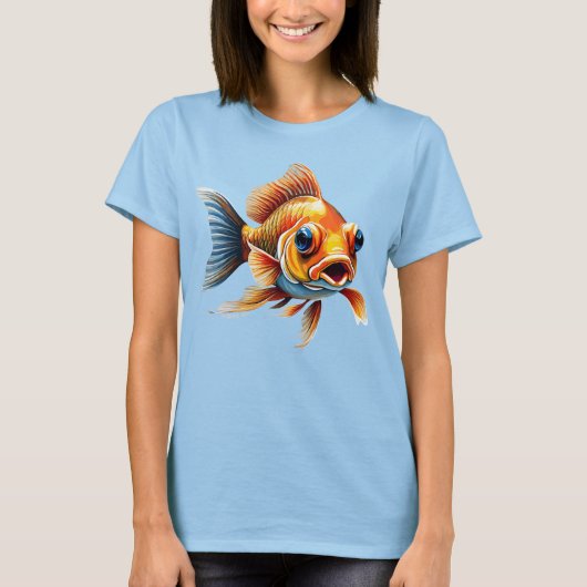 24075_Goudvis T-shirt (Voorkant)