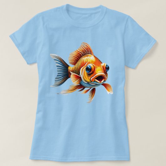 24075_Goudvis T-shirt (Design voorkant)