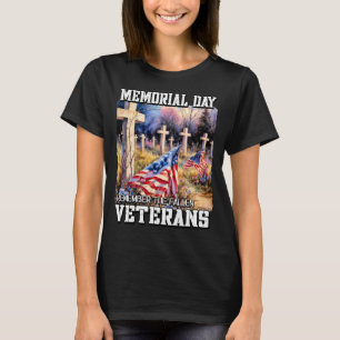 24076_MEMORIAL DAY ONTHOUD ONZE GEVALLEN VETERANEN T-SHIRT