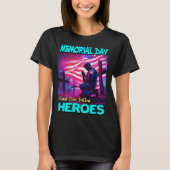 24077_Memorial Day Eer onze gevallen helden T-shirt (Voorkant)