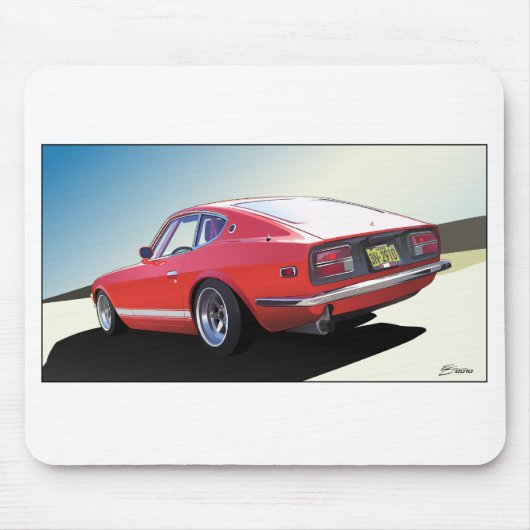 240 z Mousepad Muismat (Voorkant)