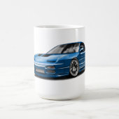 240sx blauwe auto tekening koffiemok (Center)