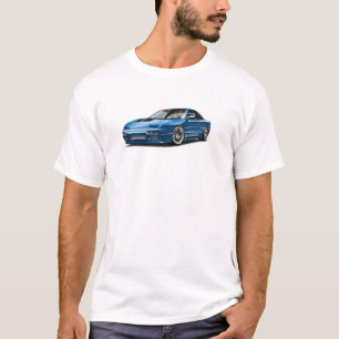 240sx blauwe auto tekening t-shirt