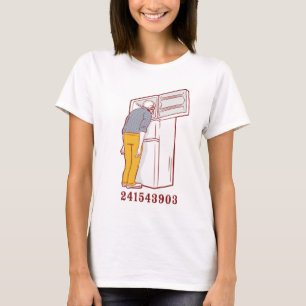 241543903 diepvriesdroog met humoristische shirt