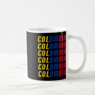 2425 Colombiaanse Vlag Voetbalshirt Kit Sportunifo Koffiemok