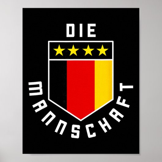 2425 National Flag Soccer Jersey Kit Sport Uniform Poster (Voorkant)