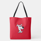 242 - Max de Dog-Canvas tas (Achterkant)