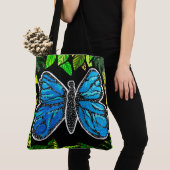 246 - Butterfly - Canvas tas (Dichtbij)
