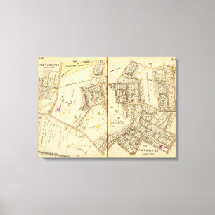 248249 Port Chester Canvas Afdruk