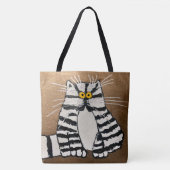 249 - Kat van Botero - Canvas tas (Voorkant)