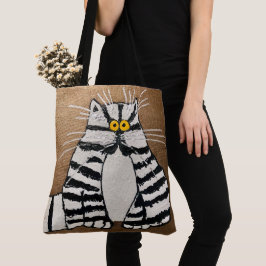 249 - Kat van Botero - Canvas tas