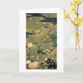 24. 貝甲図, 若冲 Shells, Jakuchū, het Art. van Japan Kaart (Gele Bloem)