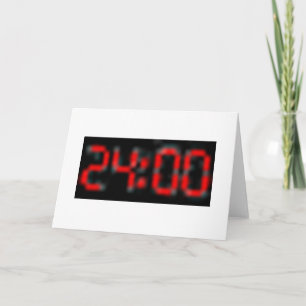 24:00 - groeten kaart