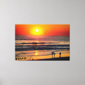 24_039, Sunrise Beach Canvas Afdruk (Voorkant)