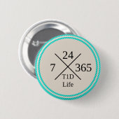 24-07-365 T1D Life-Button Ronde Button 5,7 Cm (Voorkant /achterkant)