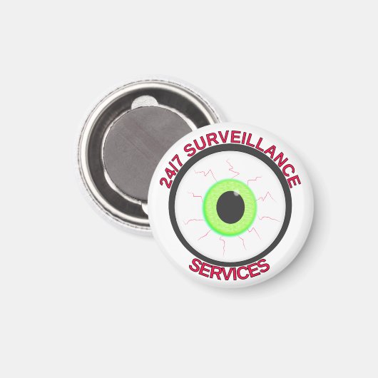 24-07: Bewakingsdiensten Magneet (Voorkant / Achterkant)