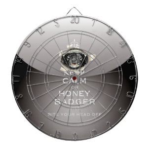 [24.1] Houd kalm of Honey Badger... Dartbord