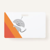 24-25 Clever Dragons Badge (Achterkant)