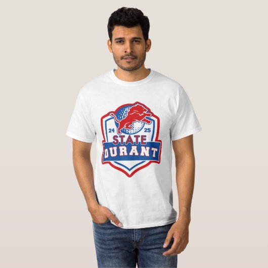 24-25 Durant Lions - Staat - Lady Lions T-shirt (Voorkant volledig)