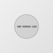 24" * 36" Transparant Bedrijf Logo Venster Cling Raamsticker (Vel)