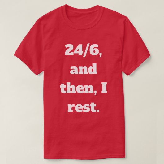 24/6 - T-shirt (Design voorkant)