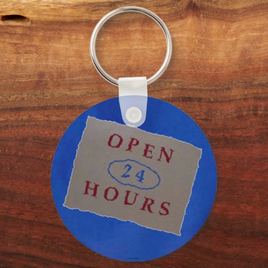24/7 Sleutelhanger (Voorkant)